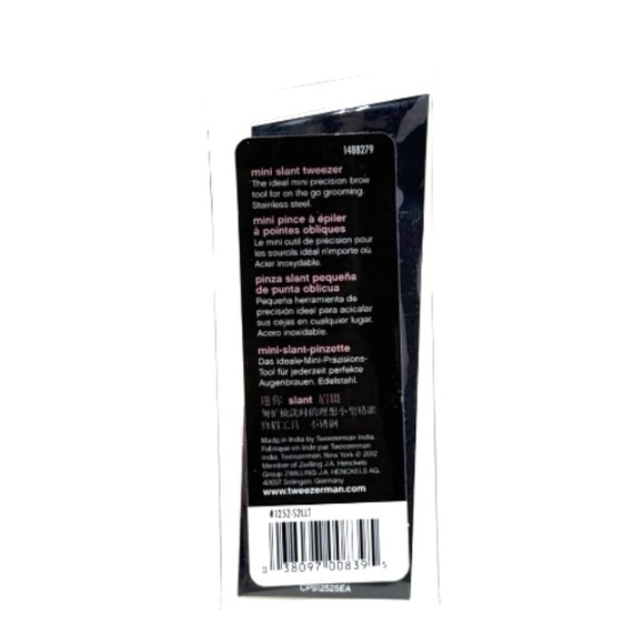 BNWT! Tweezerman Mini Slant Tweezer - Studio Collection - Sephora Exclusive - Picture 2 of 2